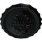Ekena Millwork Oxford Ceiling Medallion, Hand-Painted Black Pearl, 16 7/8"W x 11 3/4"H x 1 1/2"P CM16OXBPS - alternate 3